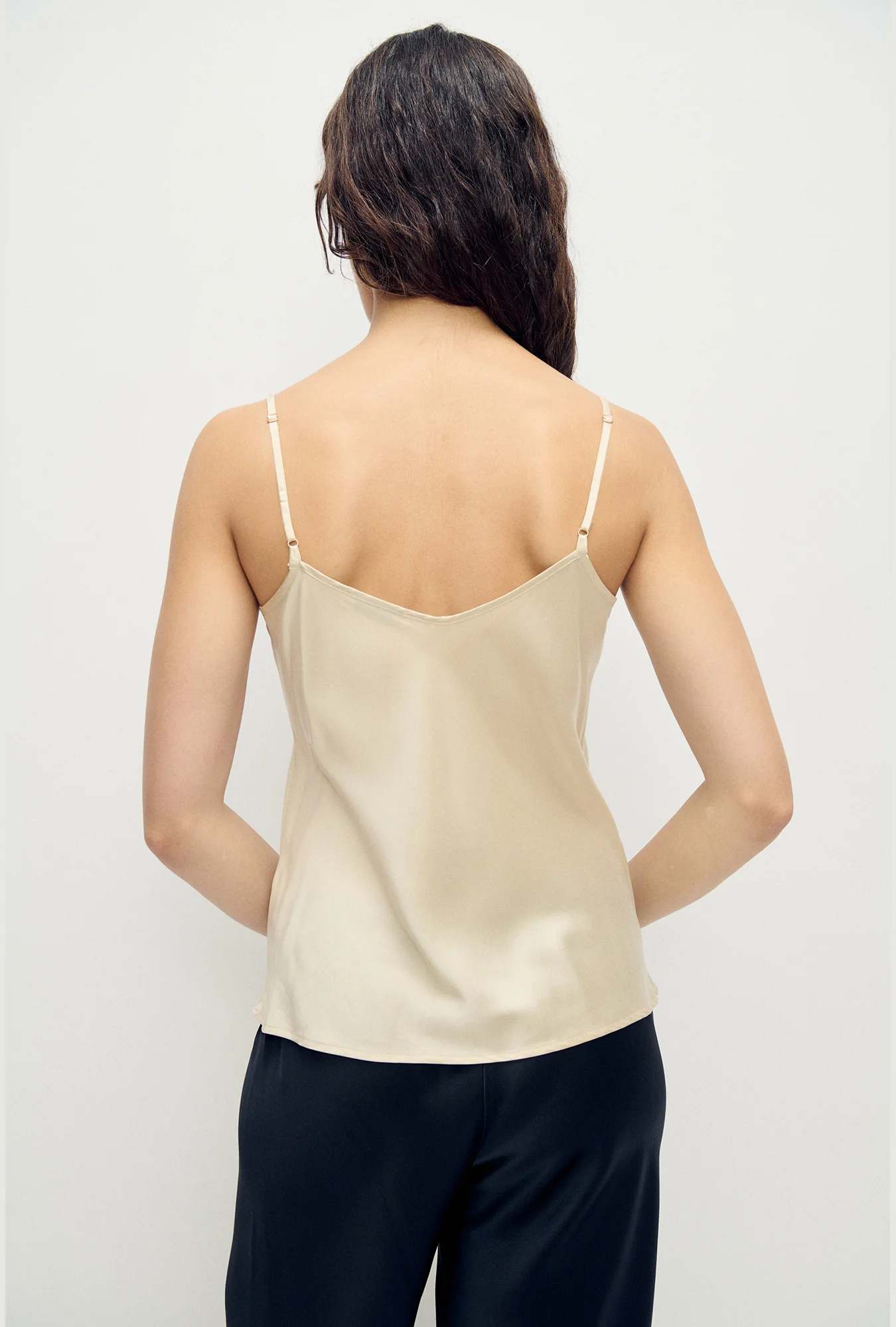 Bias Cut Cami Hazelnut - Image 3