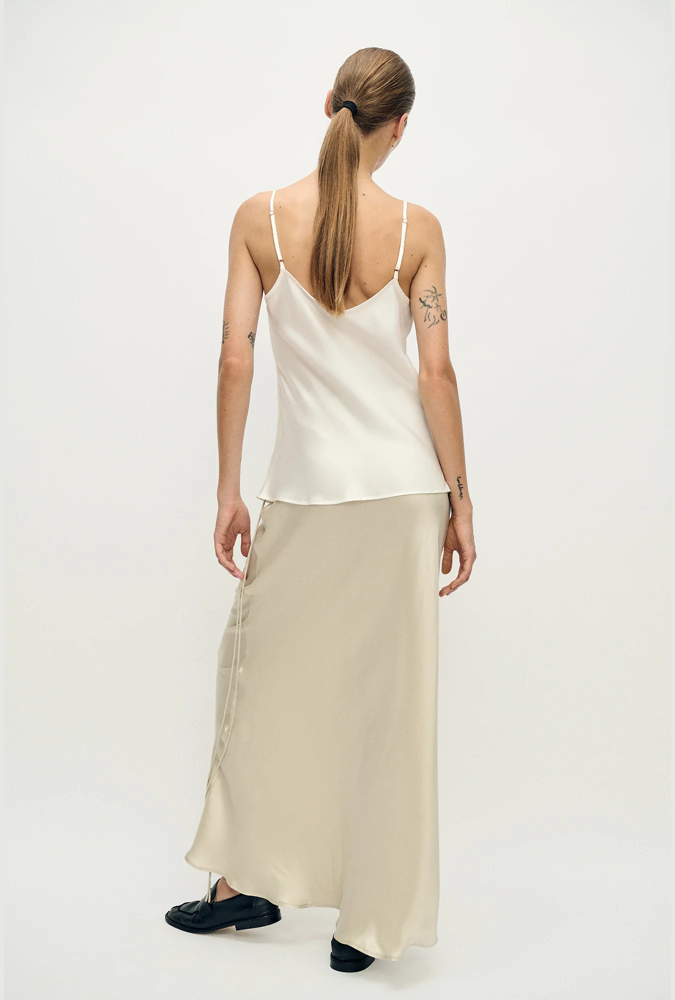 Bias Cut Cami White - Image 3