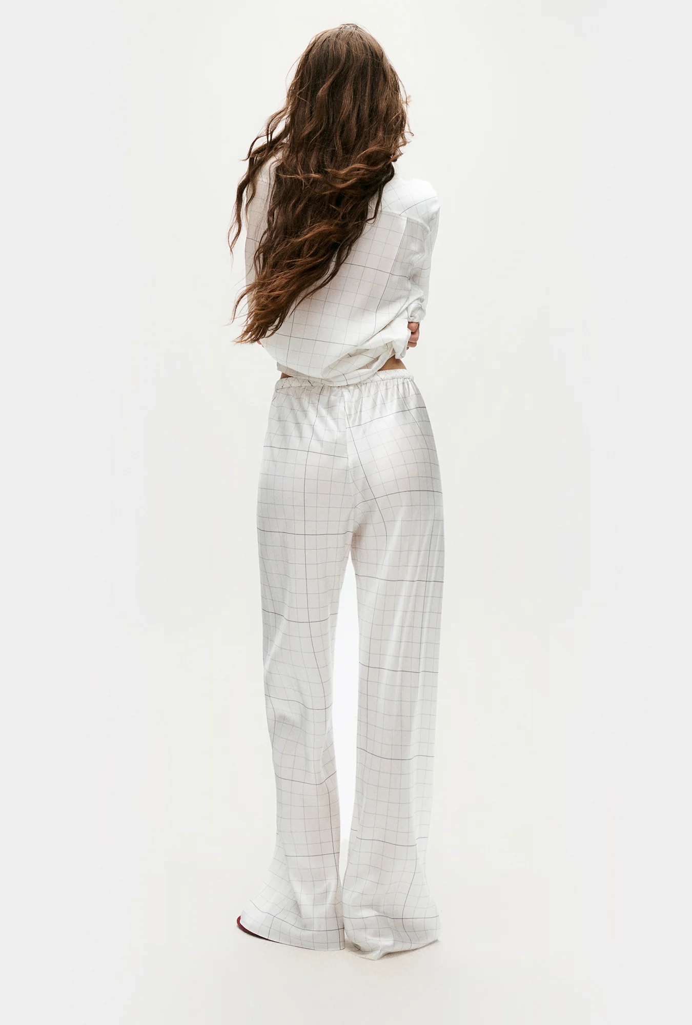 Bias Cut Pants Grid - Image 4