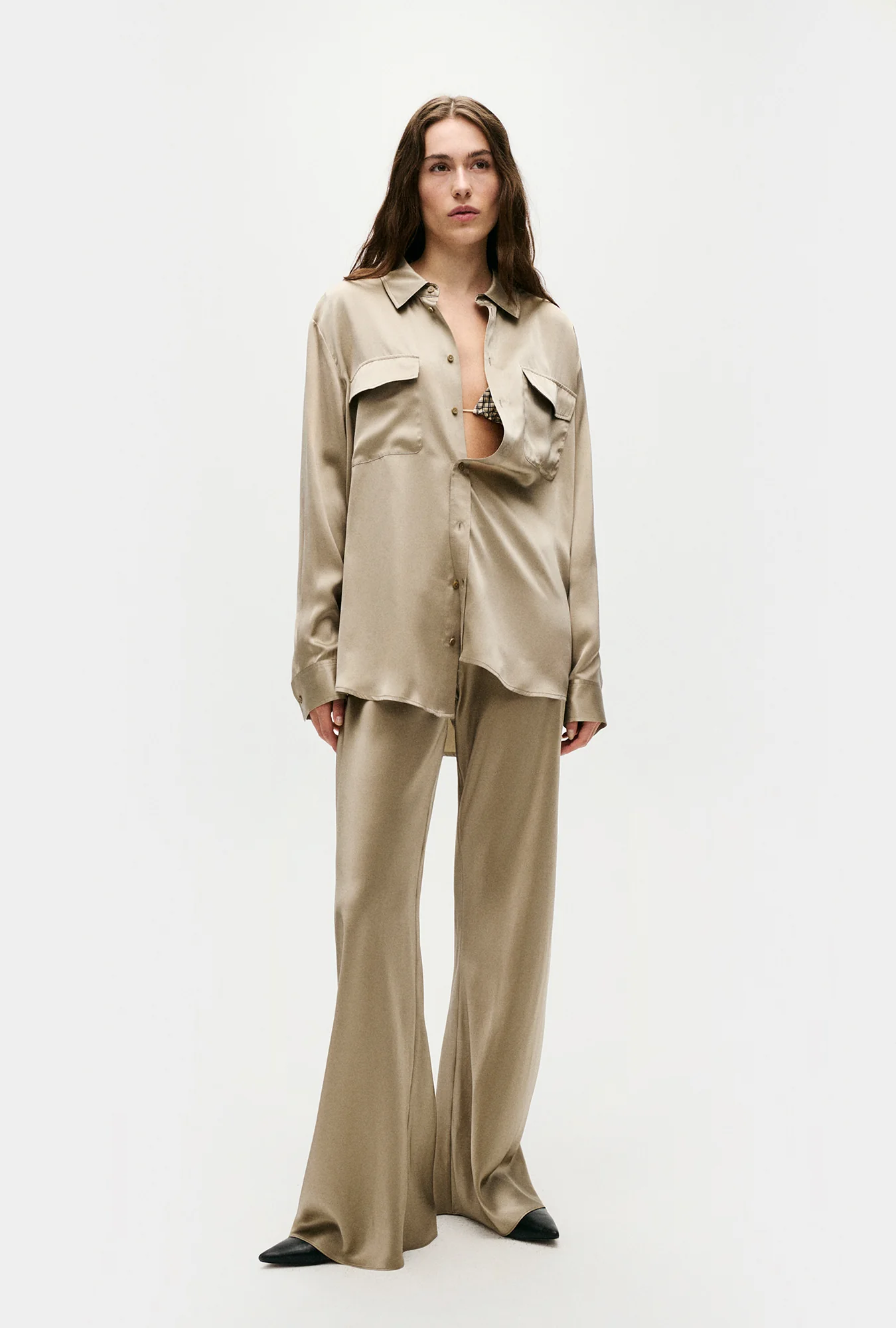 Boyfriend Shirt Graphite - Image 3