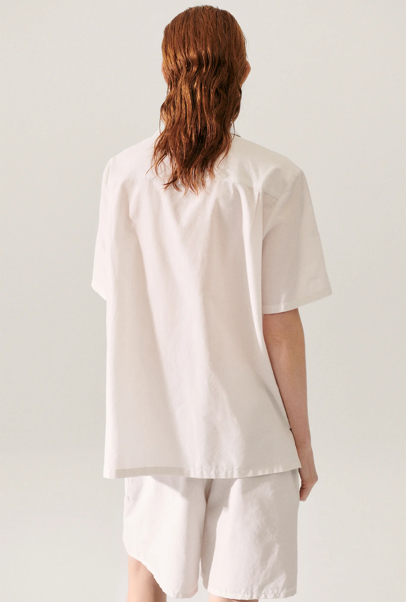 Cotton Silk Camp Shirt Dust - Image 4