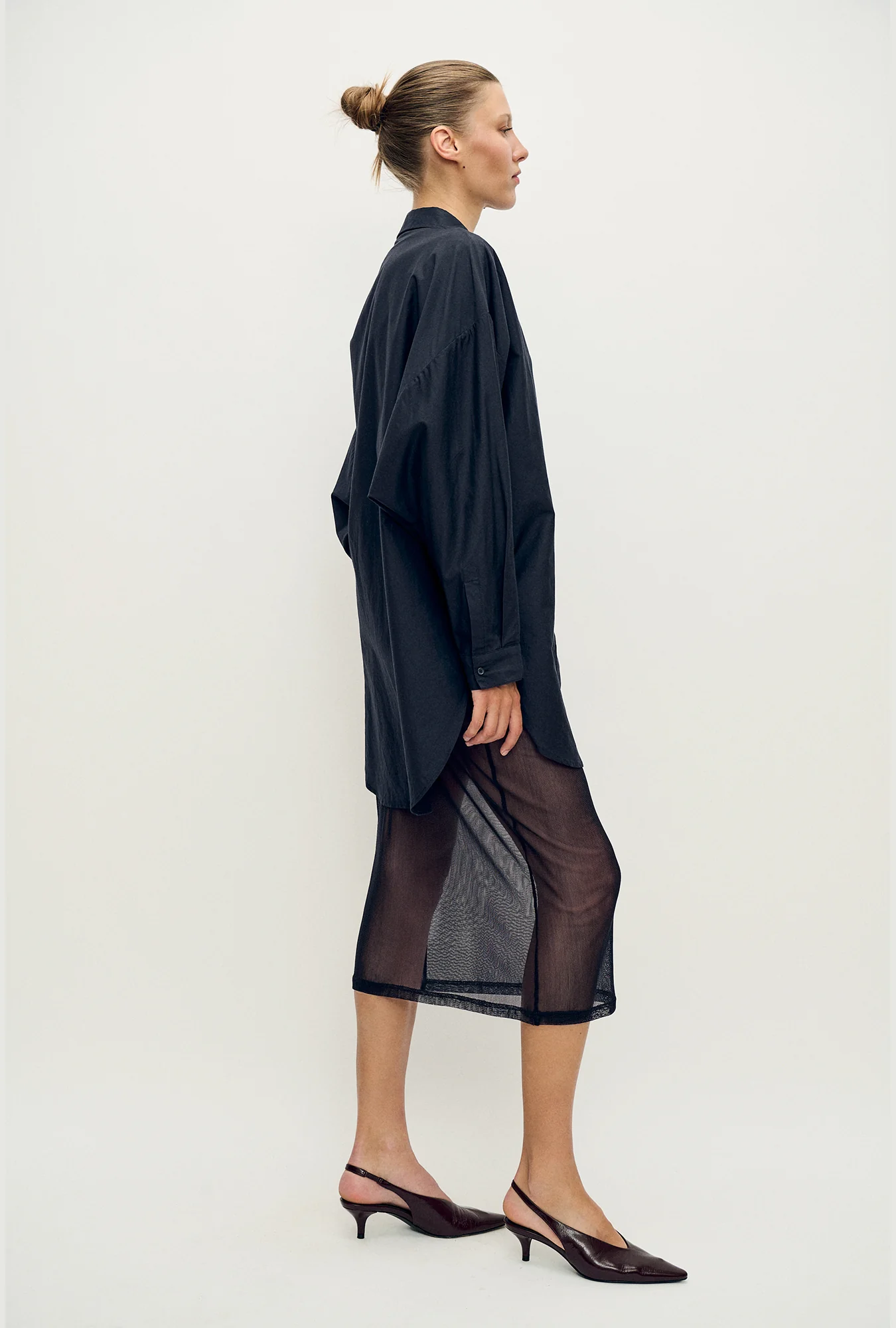 Mesh Skirt Black - Image 4