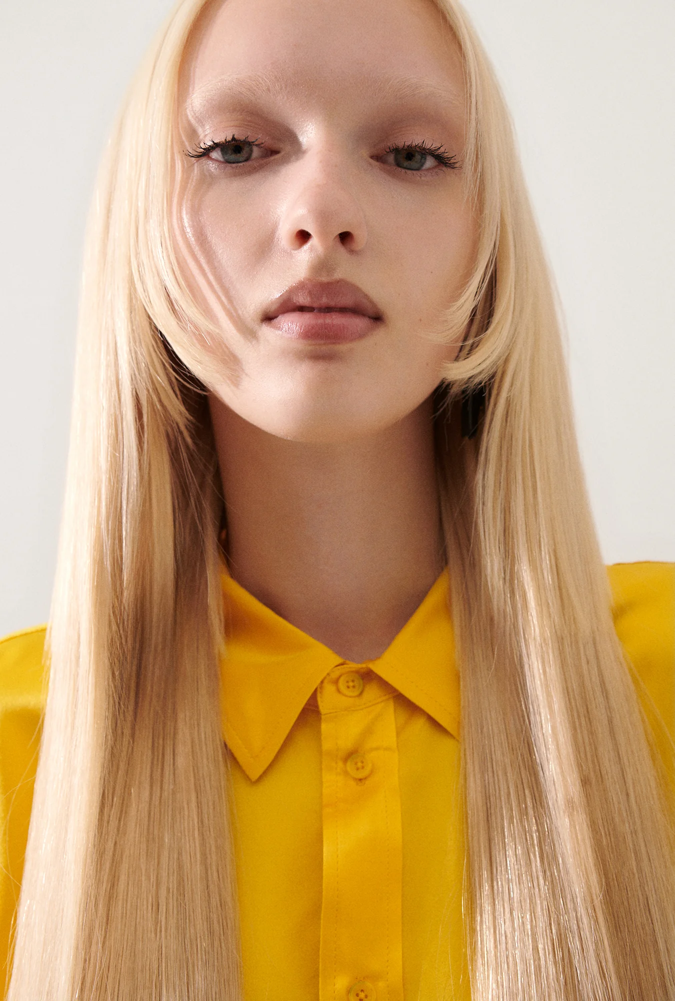 Short Sleeve Boyfriend Shirt Marigold - Image 5