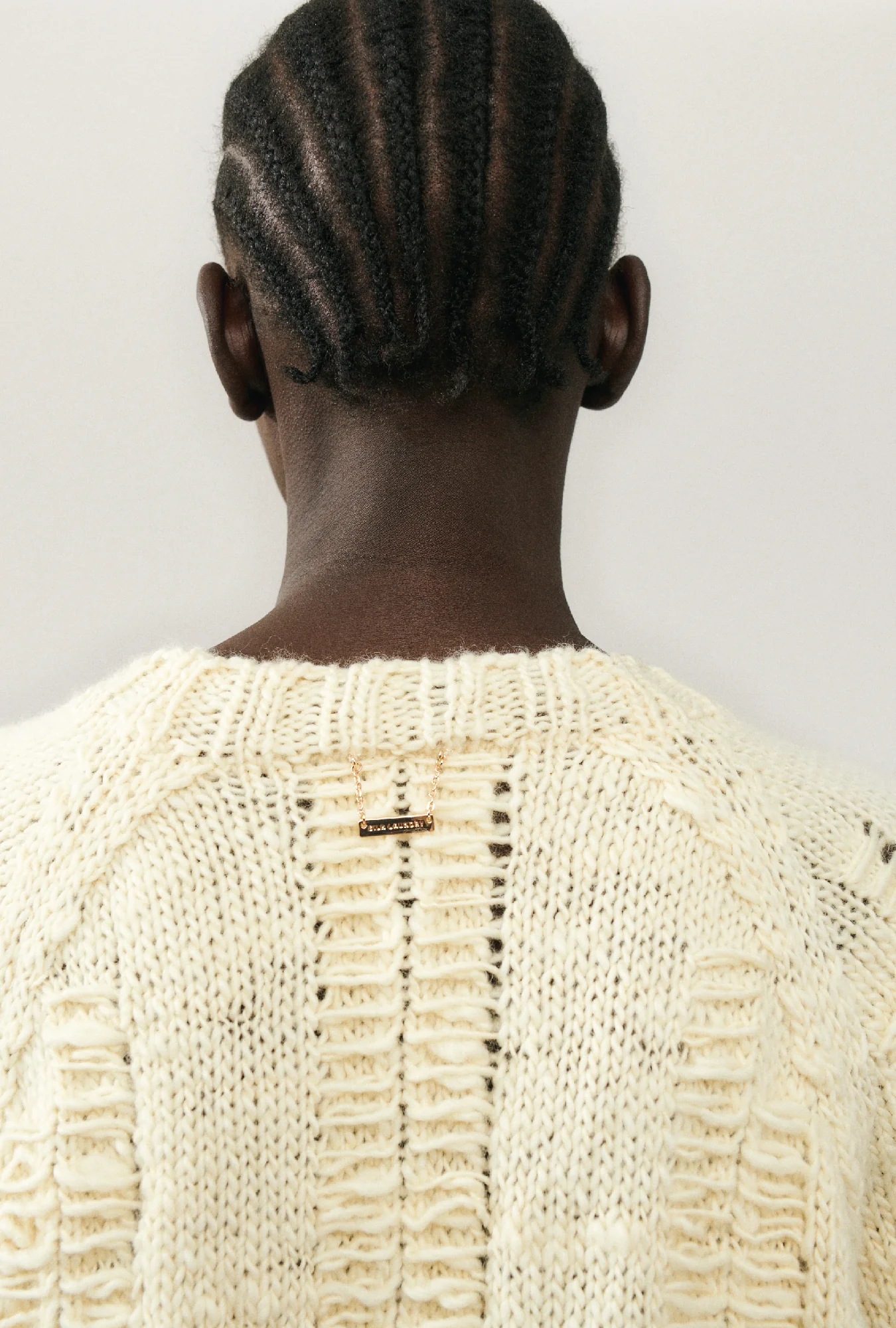 The Big G Cardigan Cream - Image 4