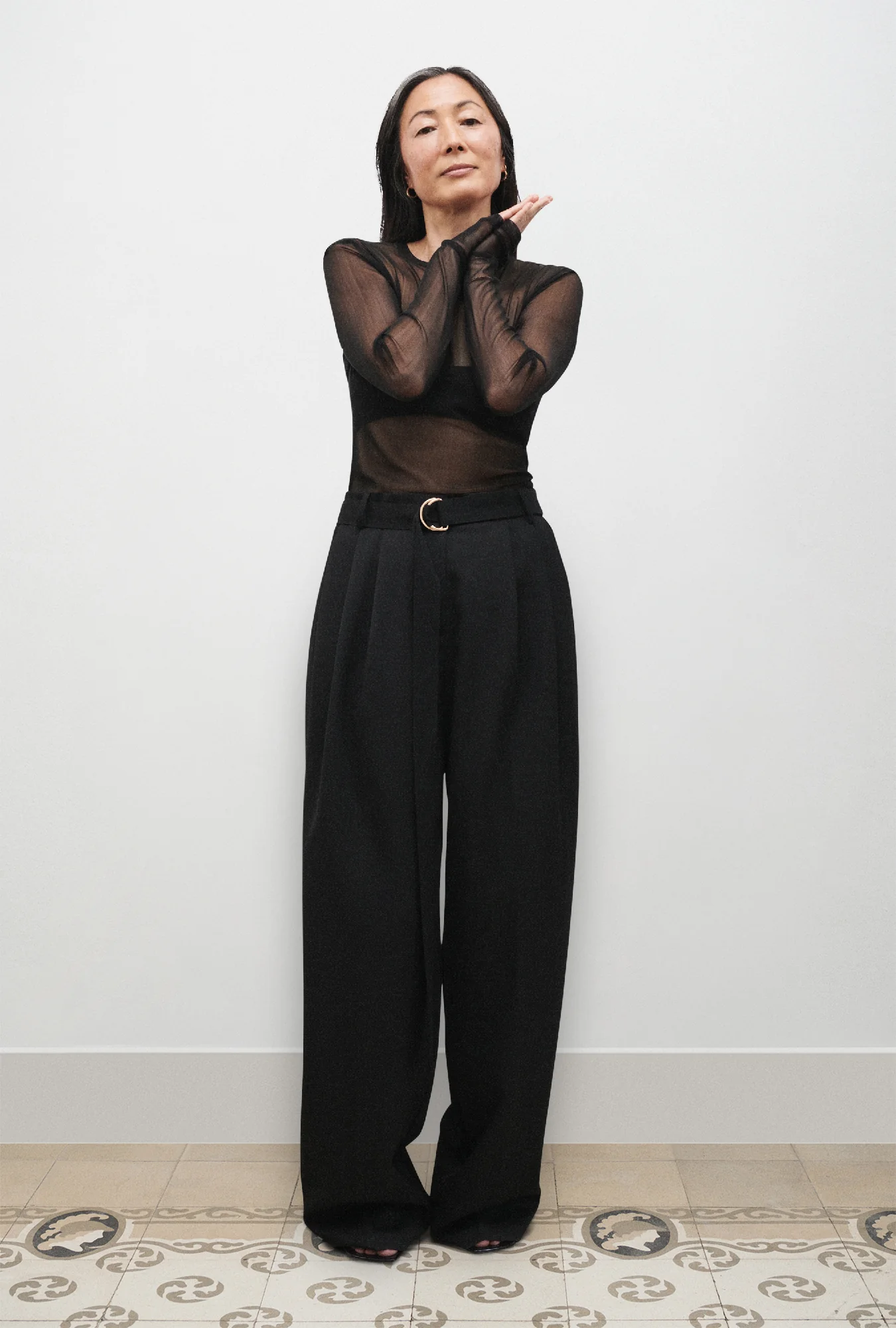 Wool Trouser Black - Image 5