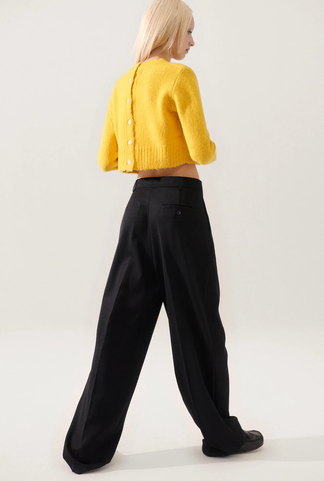 Wool Trouser Black - Image 8